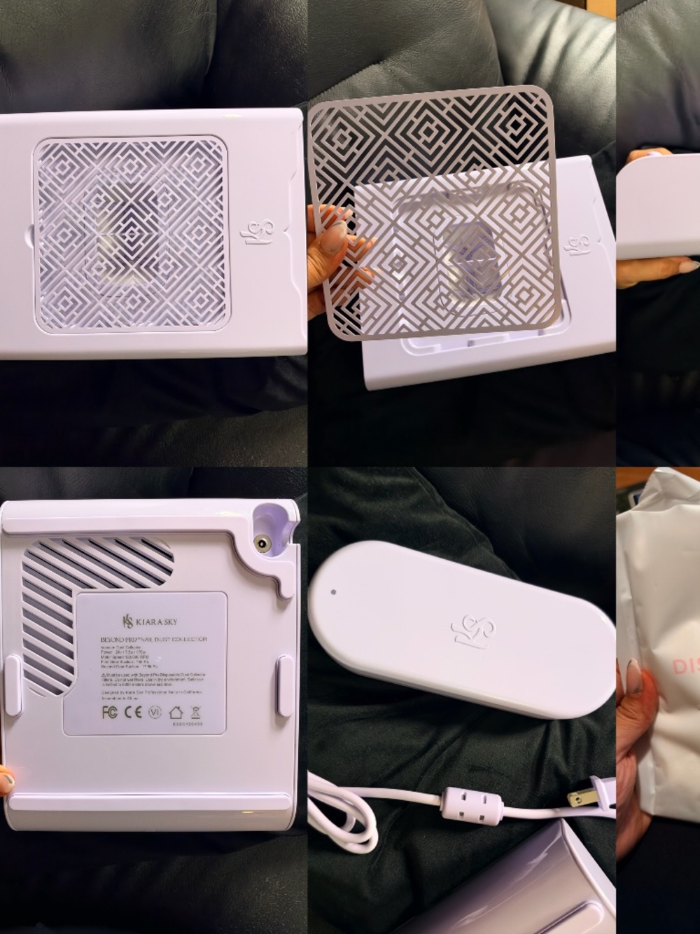 kiara sky nail dust collector